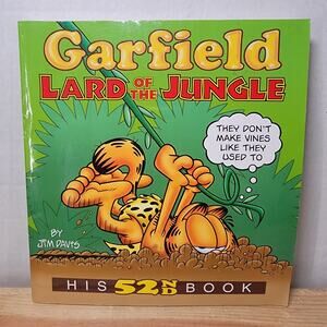 BOOK Garfield Lard Of The Jungle: His 52nd Book (paperback)